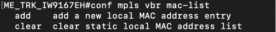 CLI output