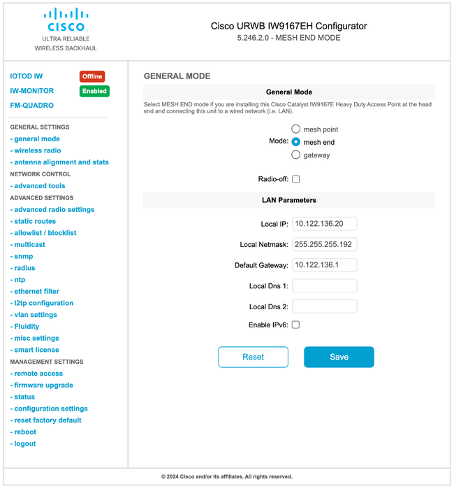 Configuration GUI