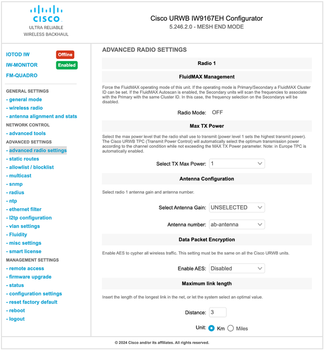 Configuration GUI