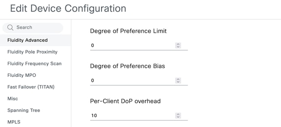 Edit Device Configuration