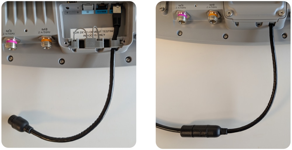 Quick connect cable