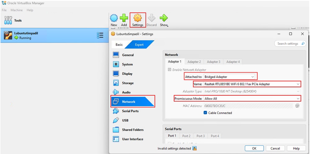 VM Configurations