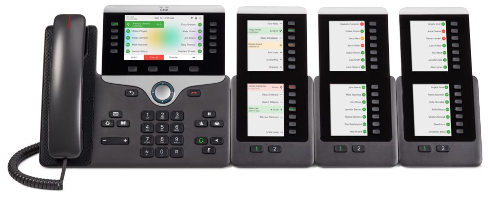 Product Image of Cisco IP Phone 8800 Series with Multiplatform Firmware