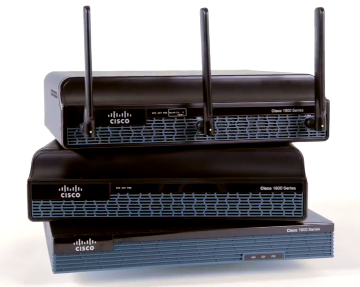 Product image of Cisco 1900 Series Integrated Services Routers