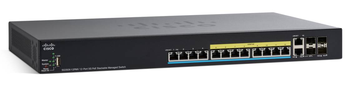 Product image of Cisco 350X Series Stackable Managed Switches