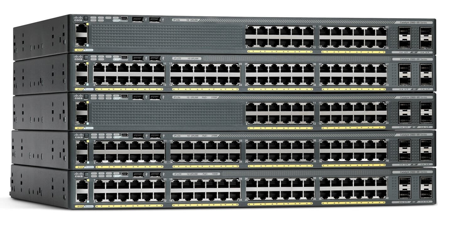Product photo of Cisco Catalyst 2960-XR Series Switches