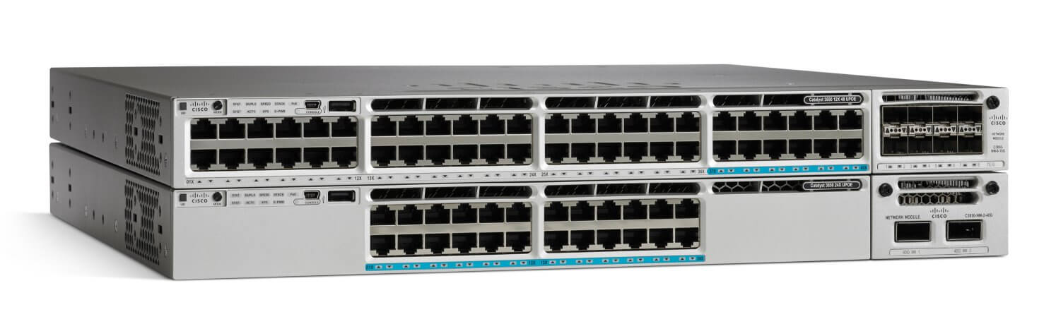 Cisco Cisco WS-C3850-48T-S 3850 Serie Interruttore Con C3850-NM-4-1G E Singolo Pwr 