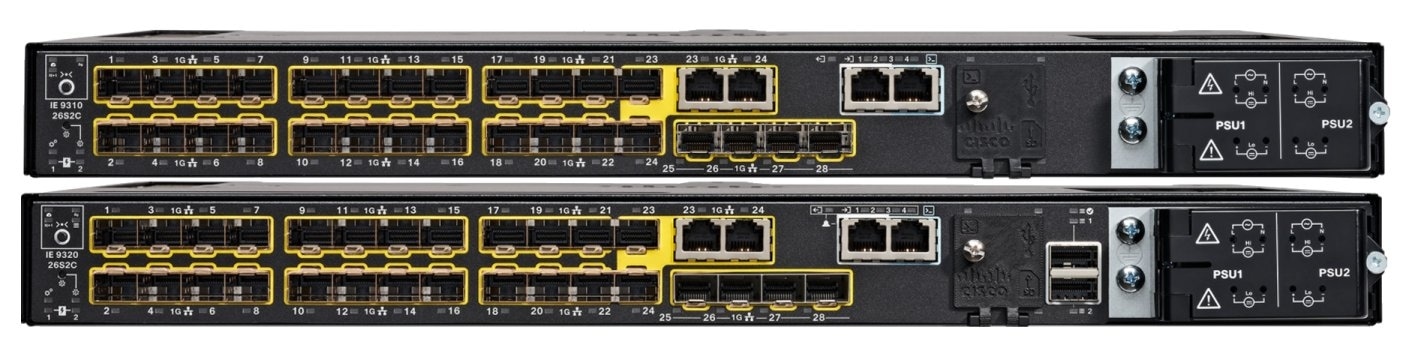 Product image of Cisco Catalyst IE-9320-26S2C Industrial Ethernet Switch