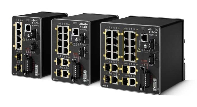 Product Image of Cisco Industrial Ethernet 2000U Series Switches