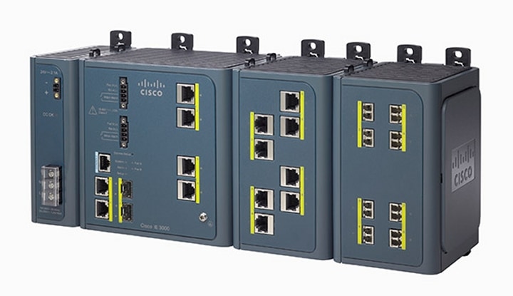Product Image of Cisco Industrial Ethernet 3000 Series Switches