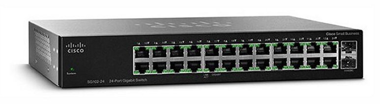 Cisco SG 100-24 SWITCH GIGABIT CON STAFFE Cisco SG100-24 switch di rete 