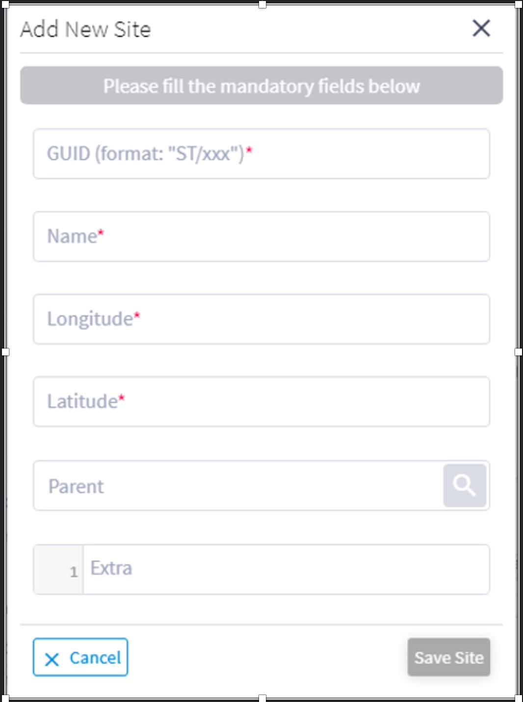 Machine generated alternative text:Confirm regions to be updatedxThe following regions already exist, proceeding will update these regions and create new regionsfor the remaining regions in the uploaded geojsonRegions That Will Be UpdatedITEMGeorgiaCancelupload and update regions