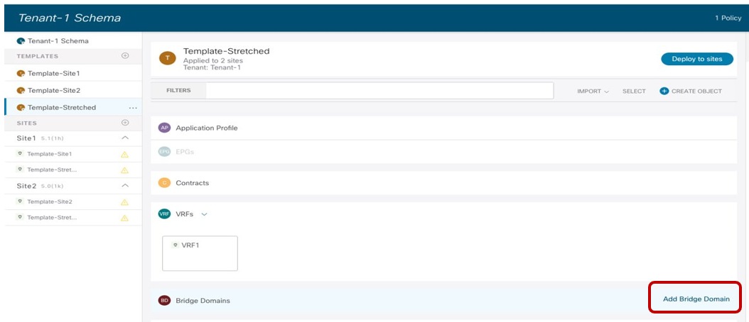 Cisco Multi-Site Deployment Guide for ACI Fabrics - Cisco