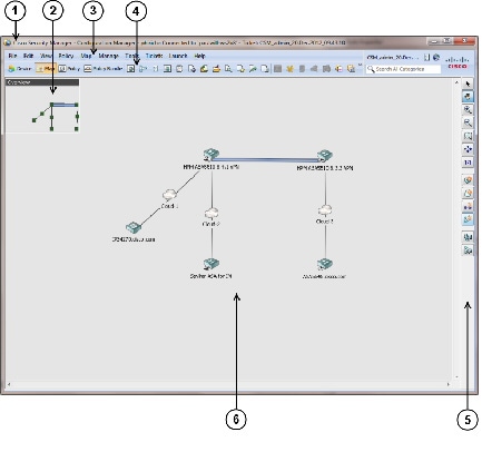 User Guide for Cisco Security Manager 4.18 - Using Map View [Cisco ...