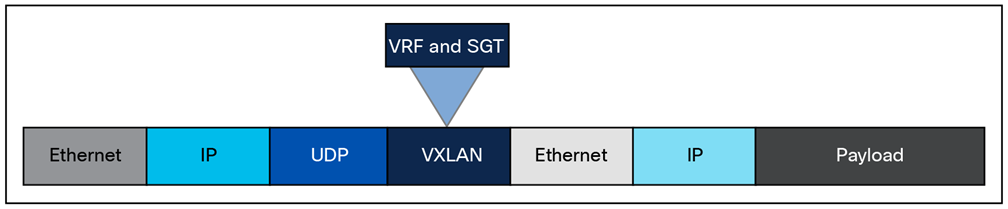 Fabric VXLAN alternative forwarding attributes