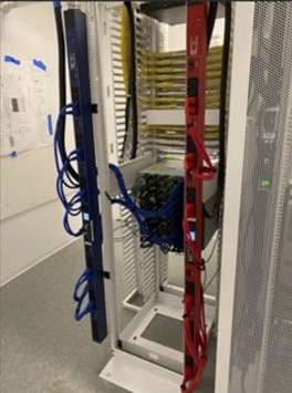 A close-up of a computer serverDescription automatically generated