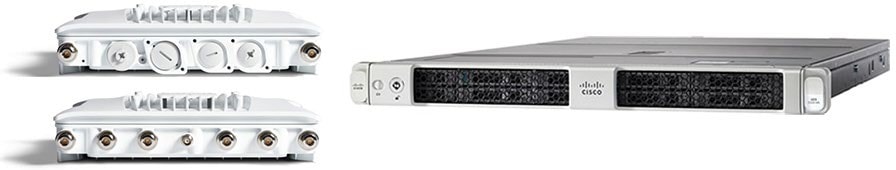 A white electronic device with black buttons  Description automatically generated