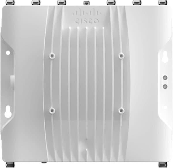 A white plastic cover with metal rivets  Description automatically generated