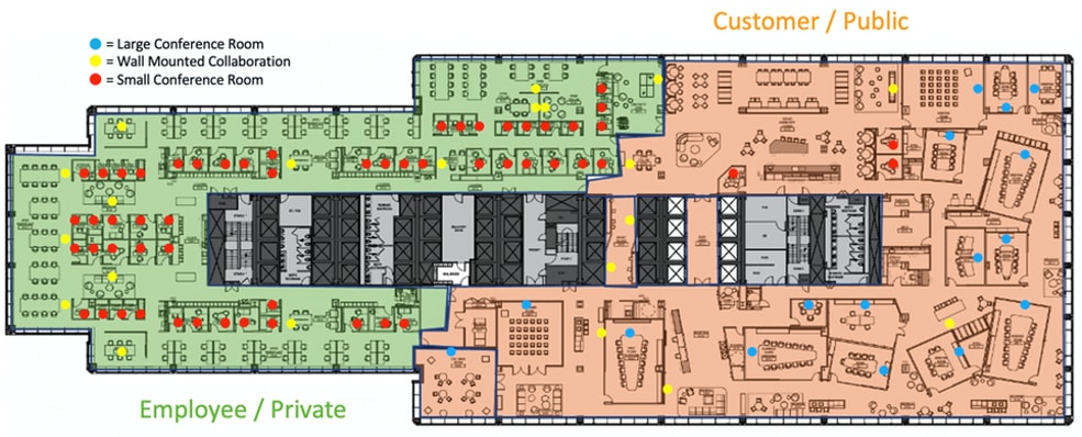 cisco dynamic vlan assignment radius A diagram of a buildingDescription automatically generated