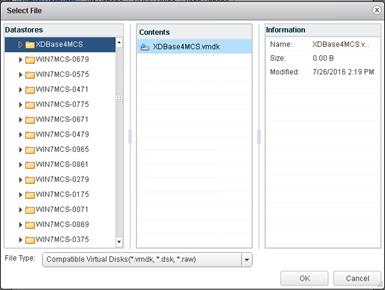 xendesktop 7 server vdi has 3 vmdk