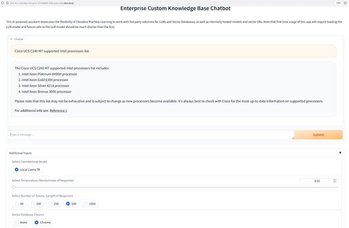 A screenshot of a chatbotDescription automatically generated