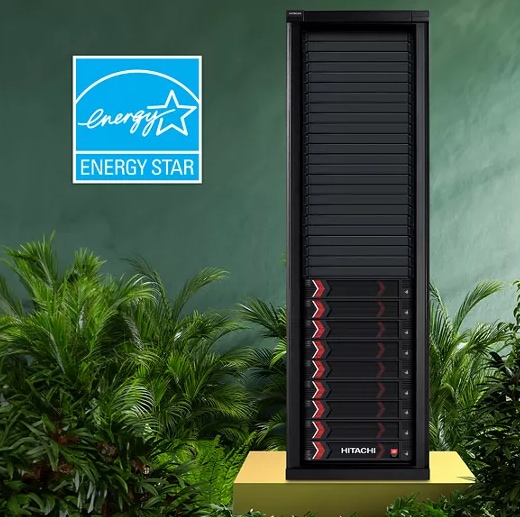 A black tower with a blue sign and plantsAI-generated content may be incorrect.