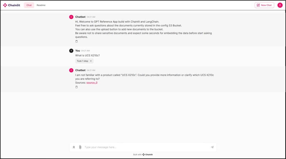 A screenshot of a chatDescription automatically generated