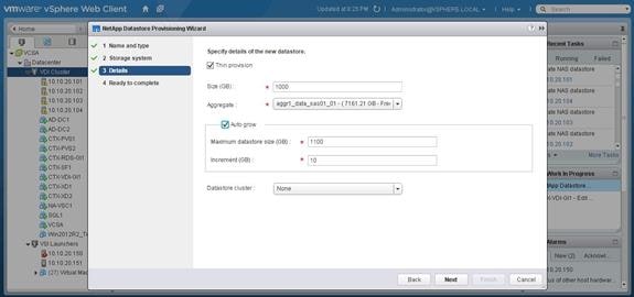 Description: E:\My Documents\NetApp\Projects\1. Eagles - Cisco 2015 ESXi55 XD76 CVD\Docs\VSC 6.0\VSC Provision Screen 4.JPG