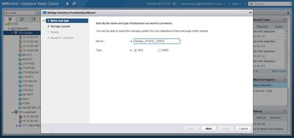 Description: E:\My Documents\NetApp\Projects\1. Eagles - Cisco 2015 ESXi55 XD76 CVD\Docs\VSC 6.0\VSC Provision Screen 2.JPG