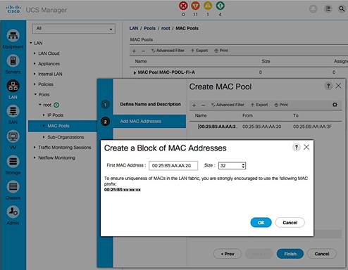Description: ../../../../../../Box%20Sync/Nimble%20Projects%20-%20Archana%20/UFF%20CVD/DeploymentGuide-Screenshots/UCS%20LAN%20Configuration%20Screenshots/CreateMACPools-Updated/Screen%20Shot%20201