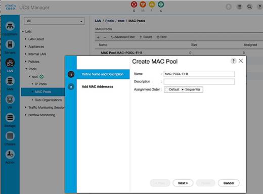 Description: ../../../../../../Box%20Sync/Nimble%20Projects%20-%20Archana%20/UFF%20CVD/DeploymentGuide-Screenshots/UCS%20LAN%20Configuration%20Screenshots/CreateMACPools-Updated/Screen%20Shot%20201