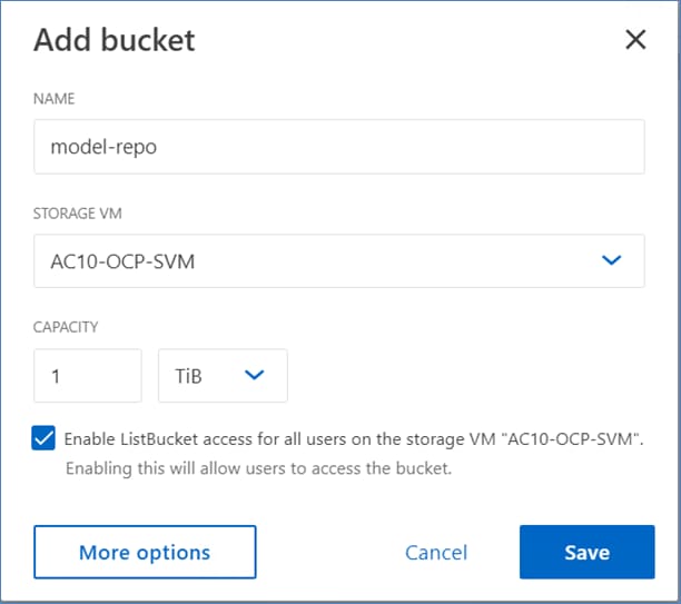 A screenshot of a bucketDescription automatically generated