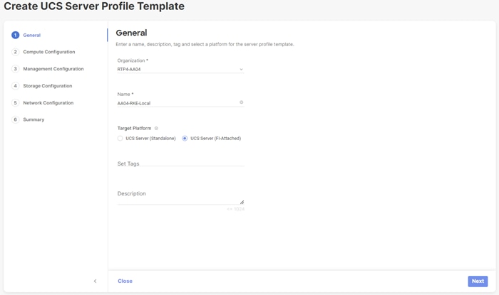 A screenshot of a profile templateDescription automatically generated