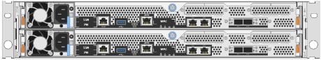 A computer hardware with a couple of portsDescription automatically generated with medium confidence