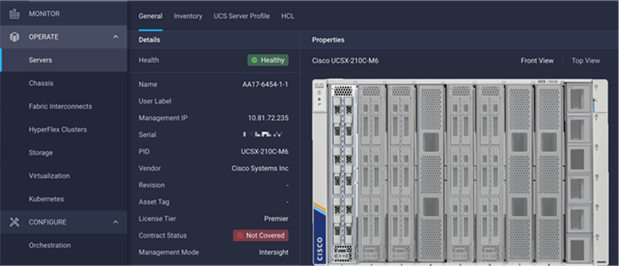 Cisco UCS X210c M6 Compute Nodes