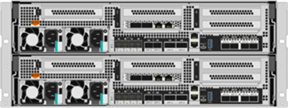 NetApp AFF A400 rear view