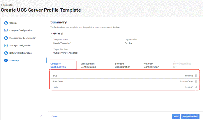 A screenshot of a profile templateDescription automatically generated