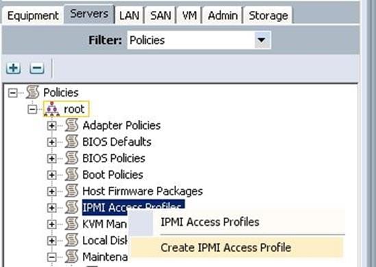 Description: C:\Users\vijd\Desktop\Austin-CVD\Screenshots\UCSM\IPMI-Access-Policy1.JPG