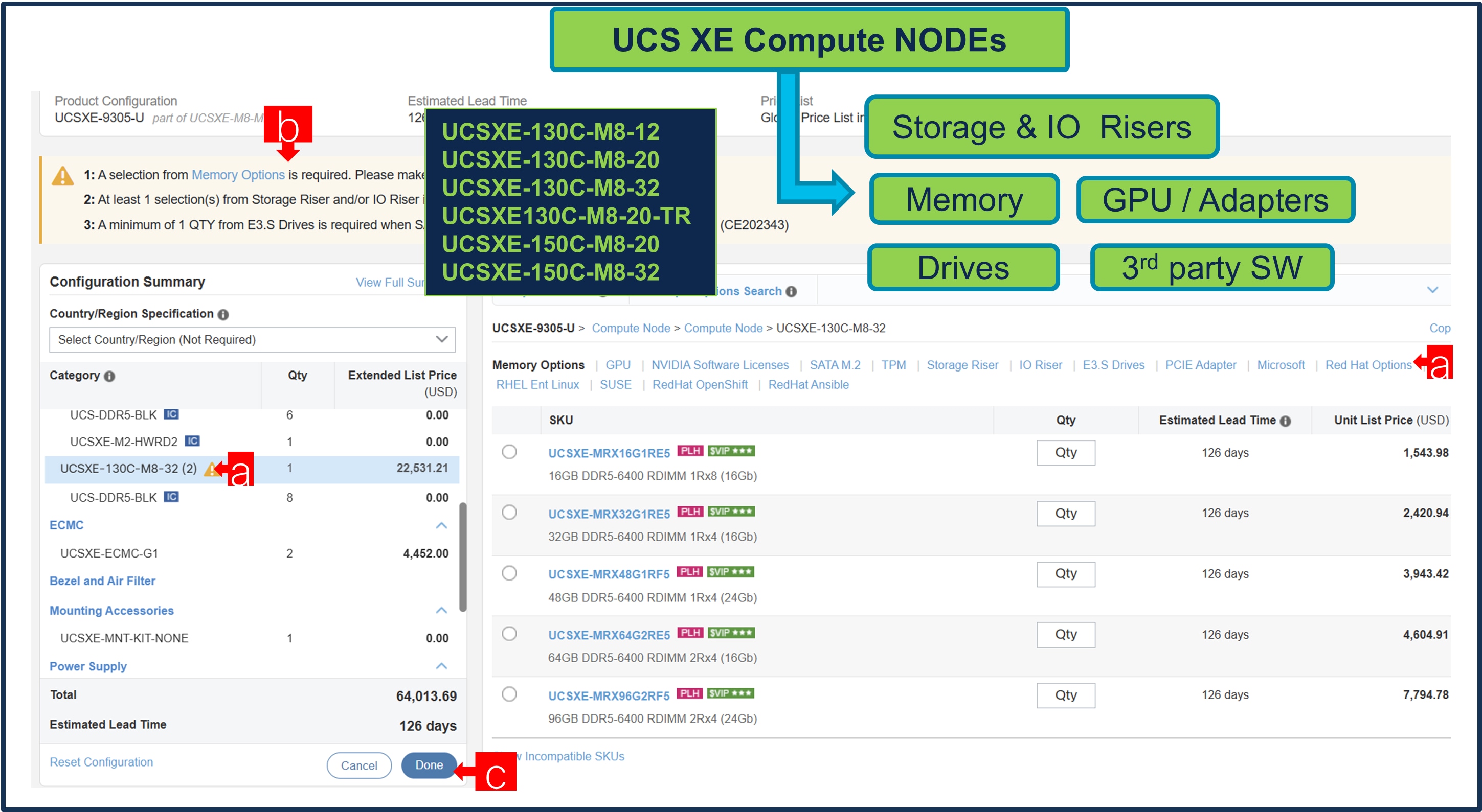 UCS XE-Series M8 Ordering Guide - Cisco