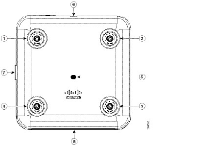 thumbnail image 2 of Cisco Aironet 3802i Access Point - AIR-AP3802I-A-K9 (802.11ac, Tested, Brackets Included) 2 of 4