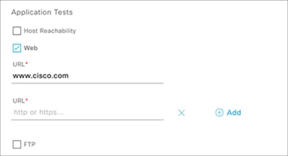 Application Tests – Web test