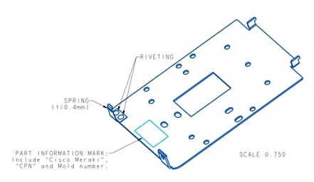 A blue line drawing of a computer componentAI-generated content may be incorrect.
