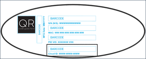 A close-up of a barcodeDescription automatically generated