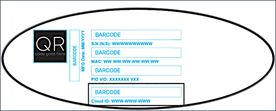 A close-up of a barcodeDescription automatically generated