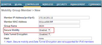 Mobility groups and Secure Mobility