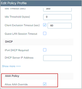 EAP identity request timeout and maximum retries