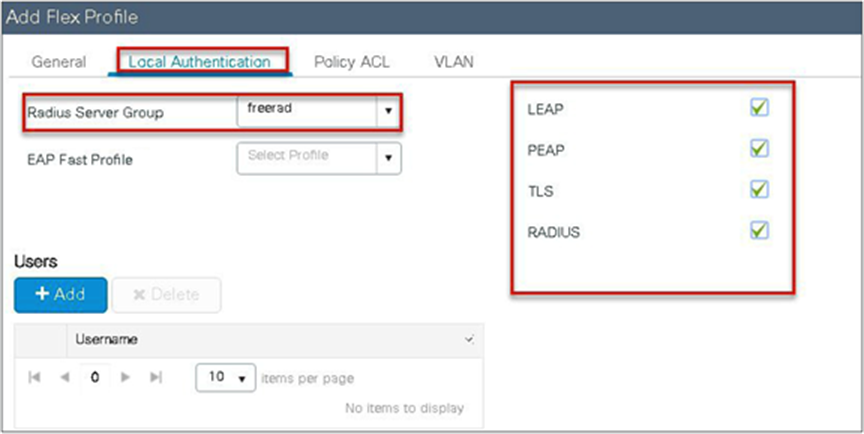 Add Flex Profile