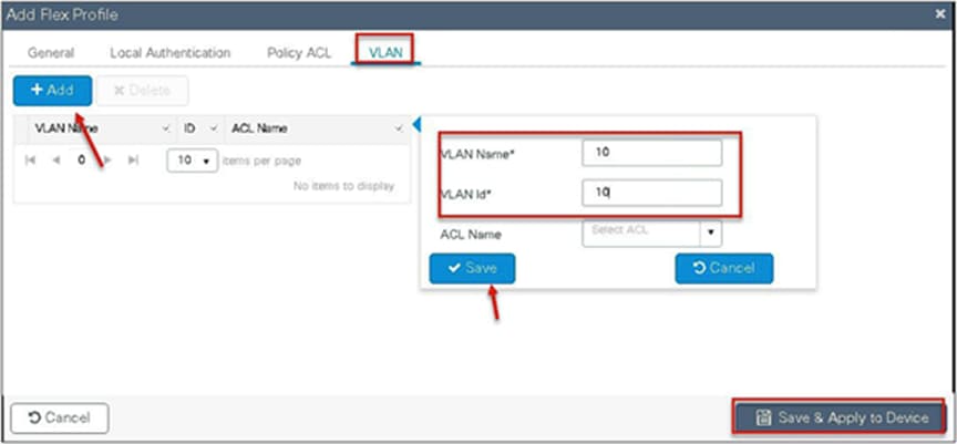 Add Flex Profile