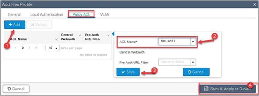 Add Flex Profile