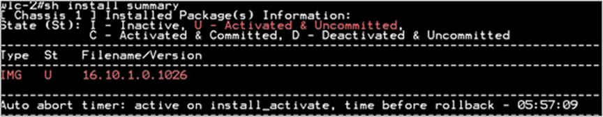 command runs